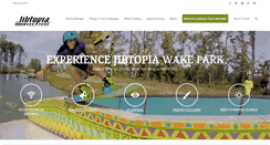 Desktop Screenshot of jibtopiawakepark.com